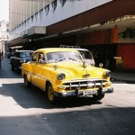 Yellow Taxi Havana