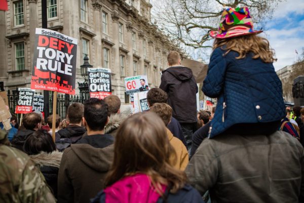 38 Photos: RESIGN! A gathering at Downing Street - David Cameron